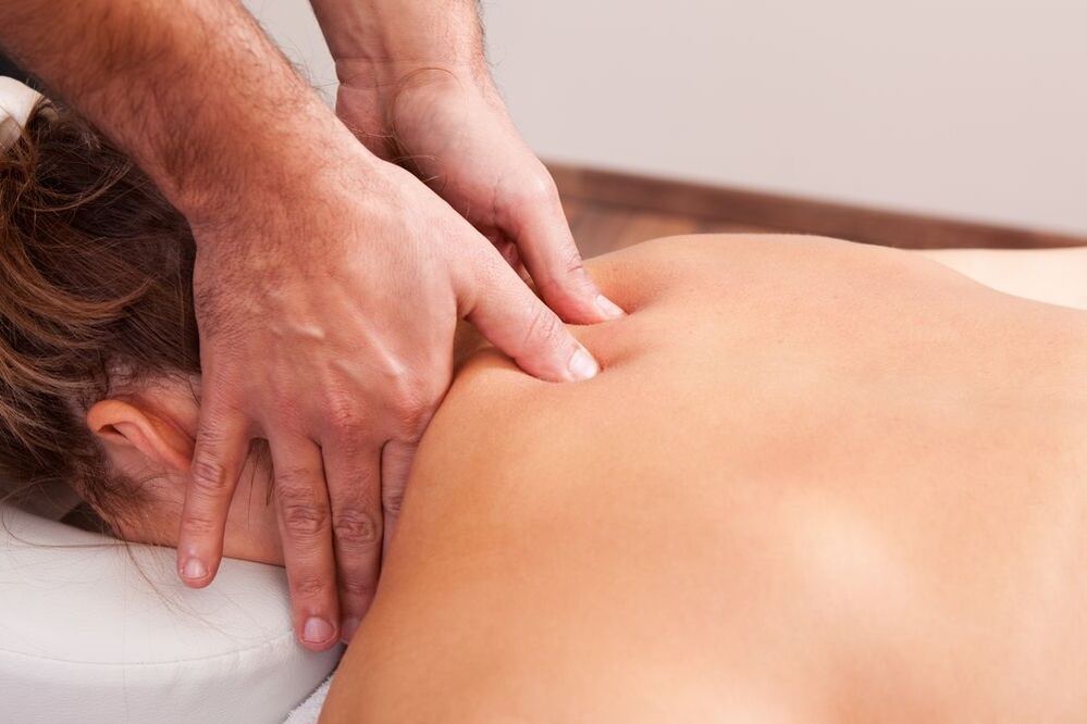 Massage bei zervikaler Osteochondrose