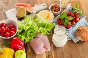 Empfohlene Lebensmittelprodukte für Hüftarthrose
