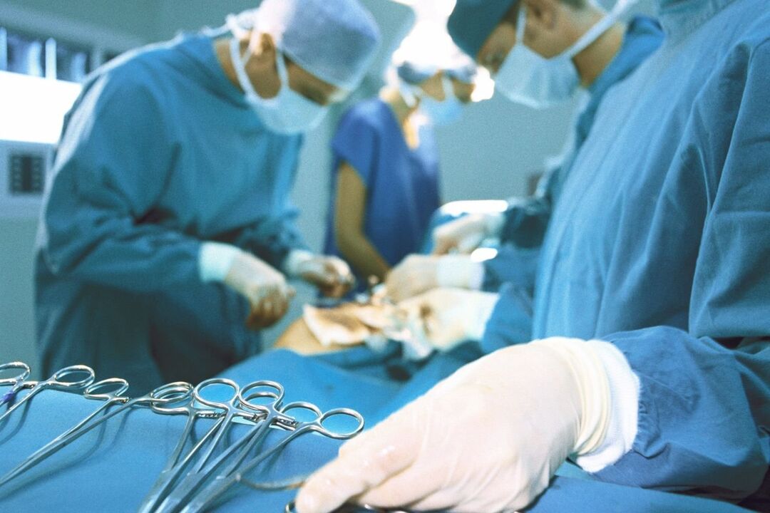 chirurgische Behandlung von Osteochondrose